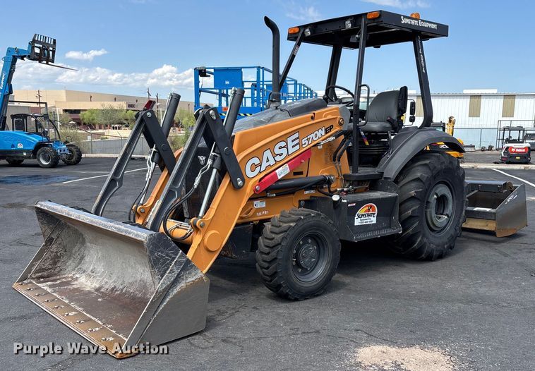 2021 Case 570N EP landscape tractor - EL6024