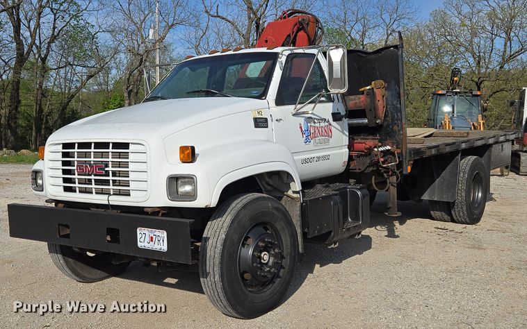 1997 GMC C7500 crane truck - EM7107