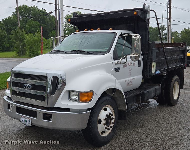 2004 Ford F650 Super Duty XL dump truck - EM7383