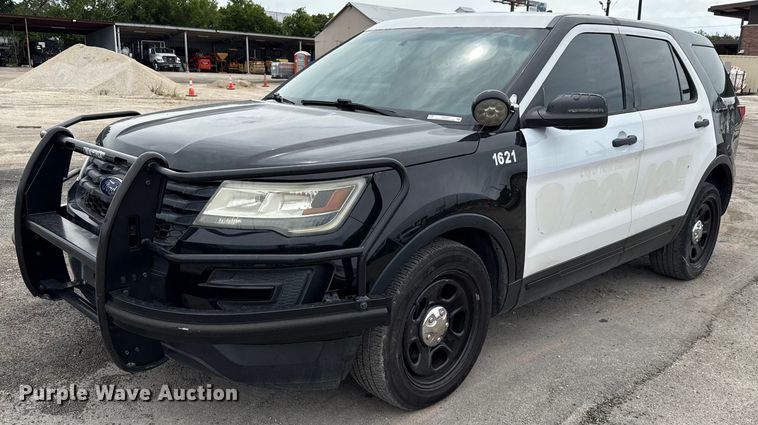 2016 Ford Explorer Police Interceptor SUV - DX5483