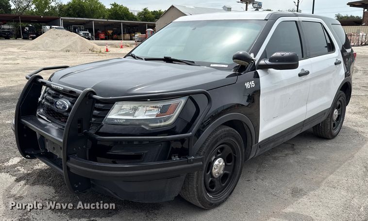 2016 Ford Explorer Police Interceptor SUV - DX5485