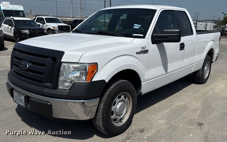 2012 Ford F150 XLT SuperCab pickup truck - DX5497