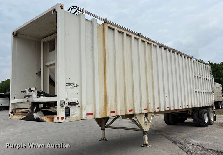 2013 Wilkens 4075FLE refuse trailer - DY0540