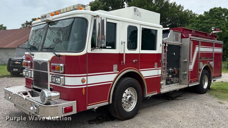 2009 Pierce Manufacturing Custom Contender pumper fire truck - DY0560