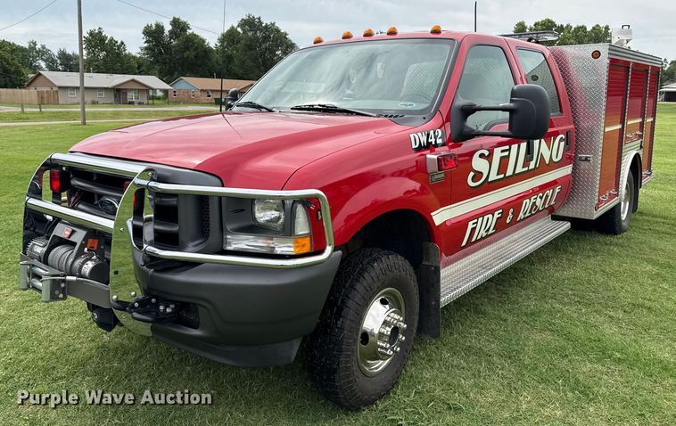 2002 Ford F350 rescue vehicle - DZ8502