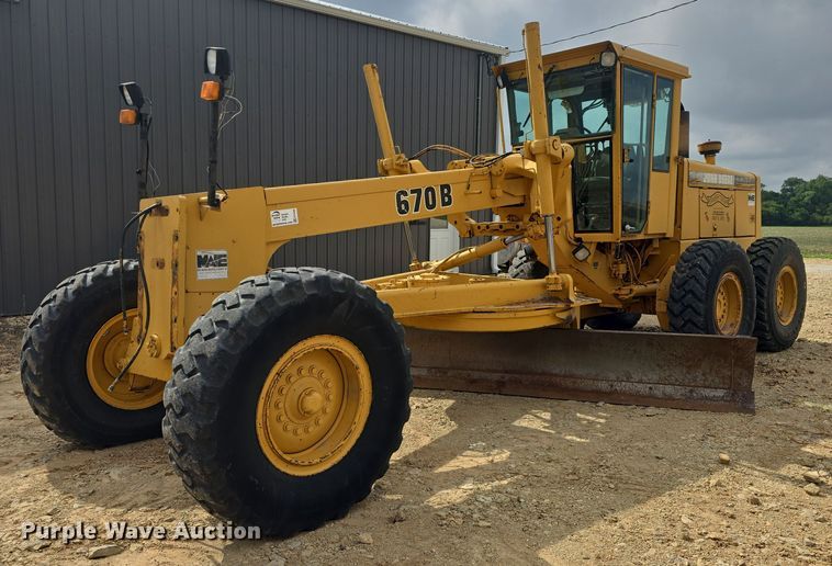 1994 John Deere 670B motor grader - EF3560