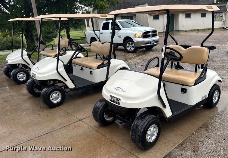 E-Z-Go Golf Cart For Sale | Purple Wave Auction