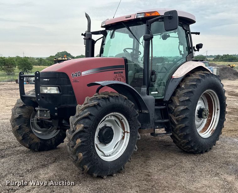 2008 Case IH Maxxum 140 Pro MFWD tractor - EG6560