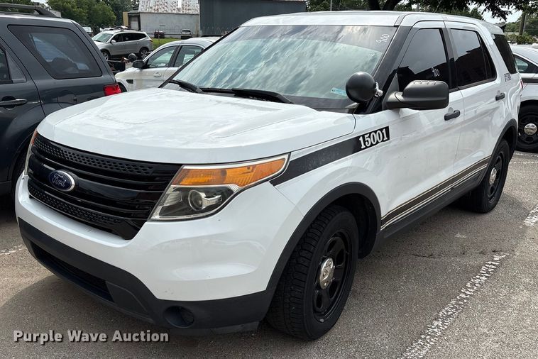2015 Ford Explorer Police Interceptor SUV - EG8517