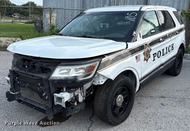 2017 Ford Explorer Police Interceptor SUV - EG8527