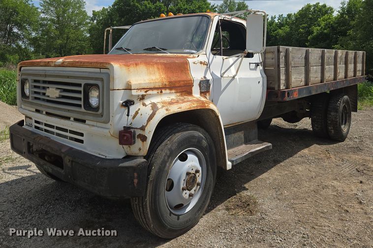 1973 Chevrolet C60 dump flatbed truck - EN8053