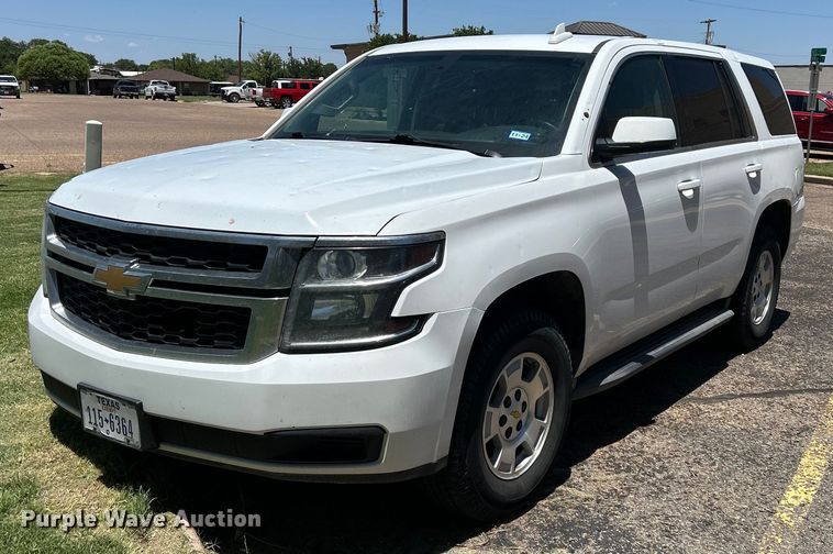 2015 Chevrolet Tahoe Police SUV - EX9276