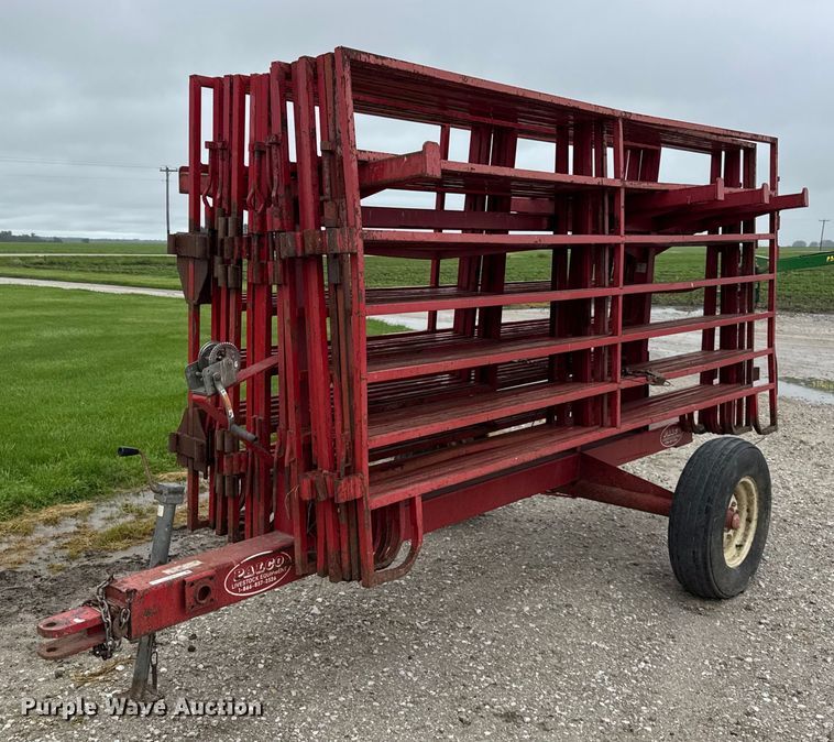 Palco PPCST livestock panel trailer - DH9994