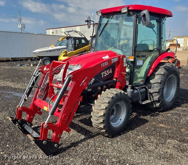 TYM T554STUSM1 MFWD tractor - DT4911