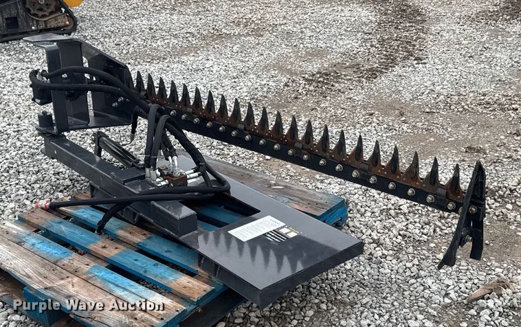 2023 Wolverine SBM-12-72W skid steer sickle mower - DU9812