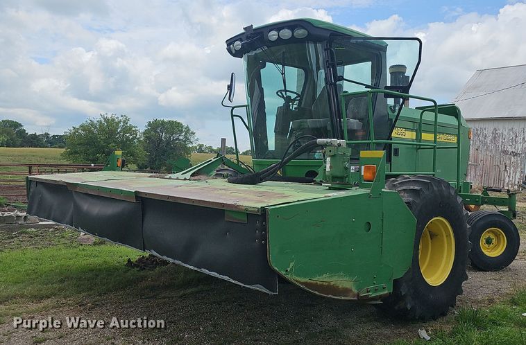 2009 John Deere 4995 swather / windrower - EF3563