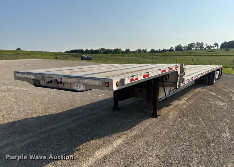 2012 Transcraft drop deck trailer - DU7773