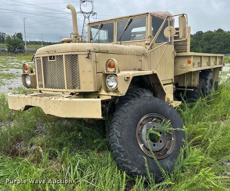 2001 AM General M35A3 flatbed truck - EC3653