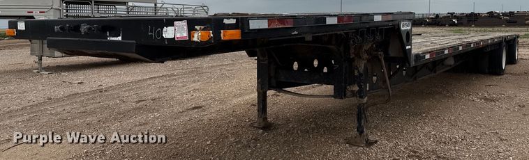2004 Transcraft drop deck trailer - EQ4927