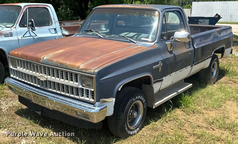 1981 Chevrolet K10 pickup truck - DU9852
