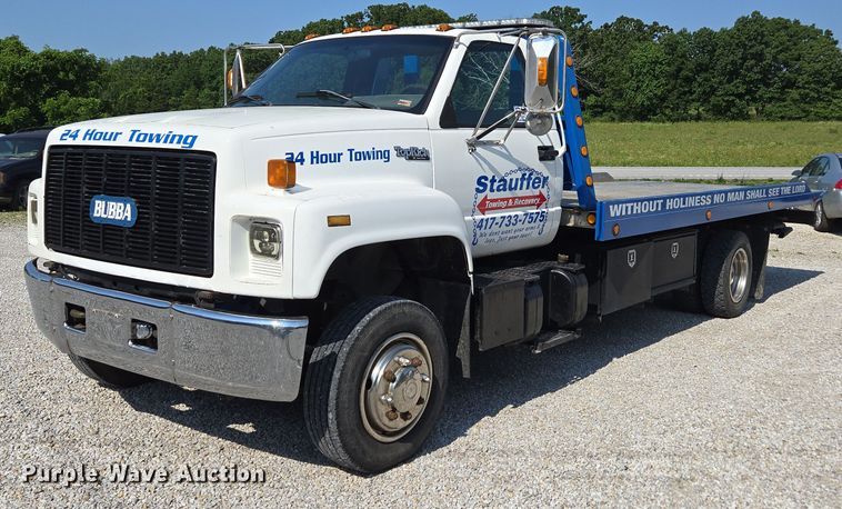 1995 GMC TopKick rollback truck - ED2056