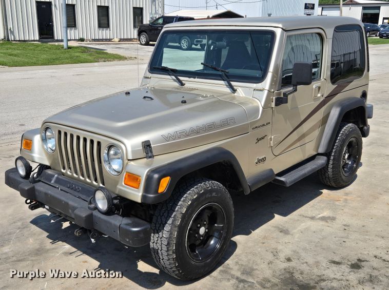 2002 Jeep Wrangler Sport SUV - EF1498