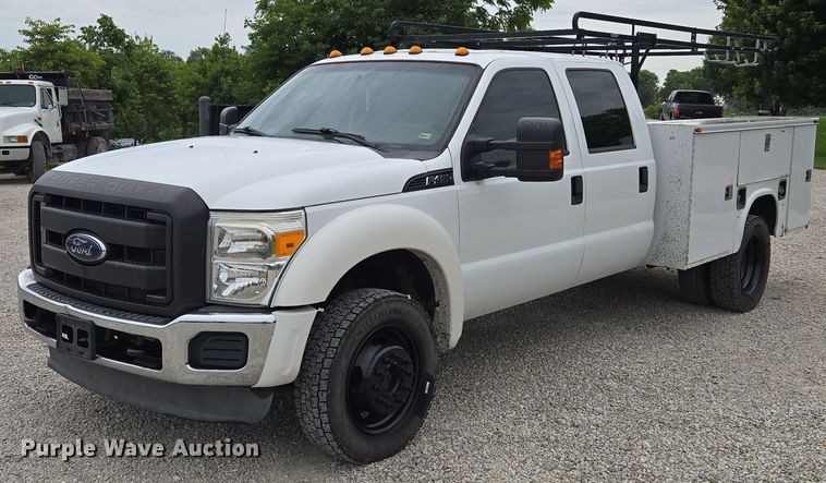 2012 Ford F450 Super Duty XL Crew Cab utility / service truck - EF1562