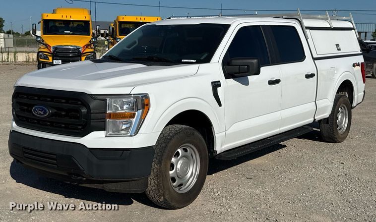 2021 Ford F150 SuperCrew pickup truck - EJ4768