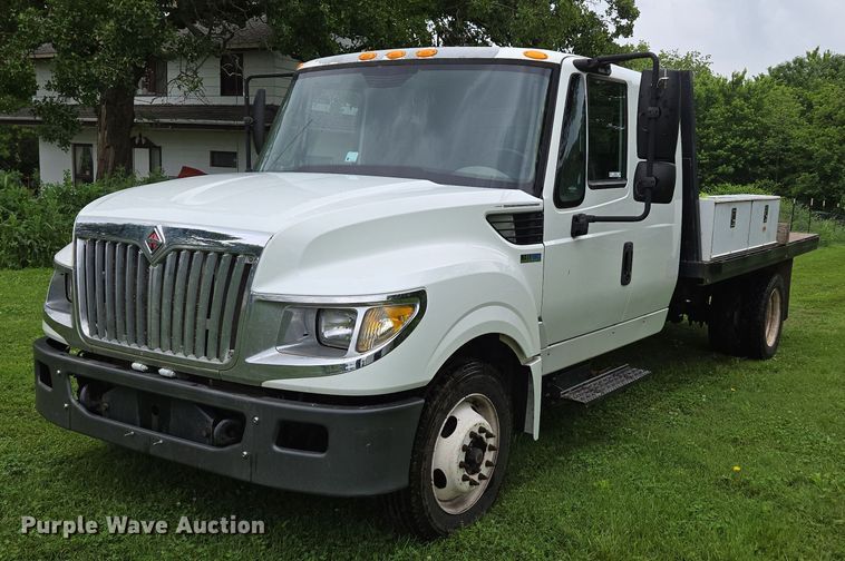 2015 International Terrastar Ext. Cab flatbed truck - EN3783