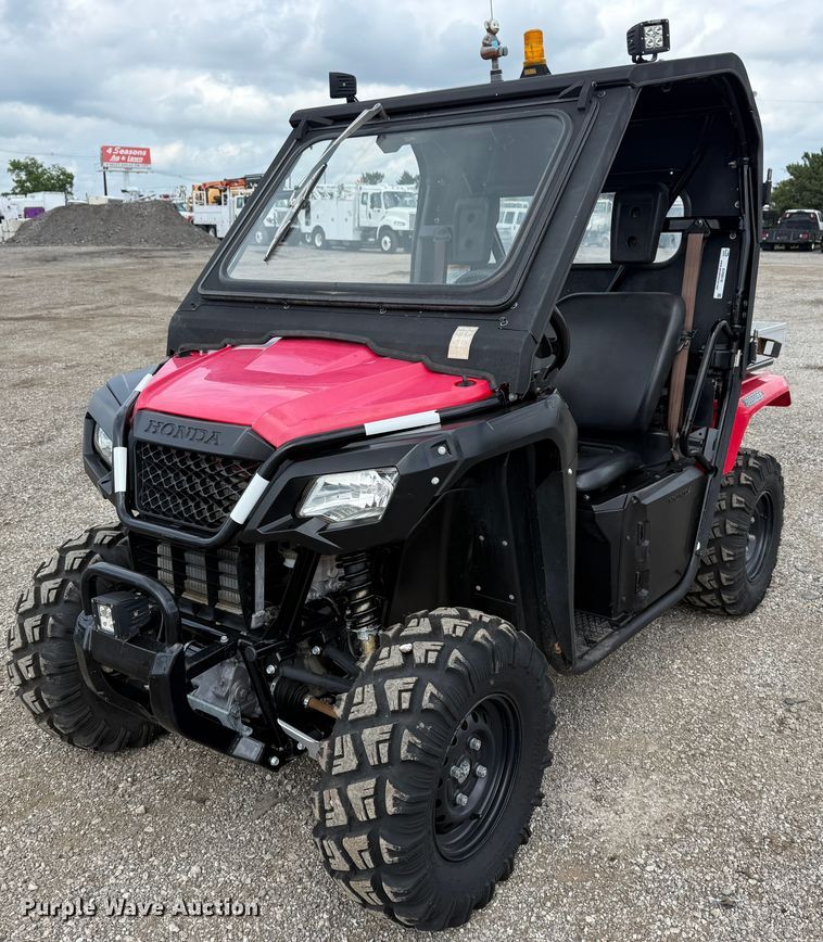 Honda Pioneer Utility Vehicle For Sale | Purple Wave Auction