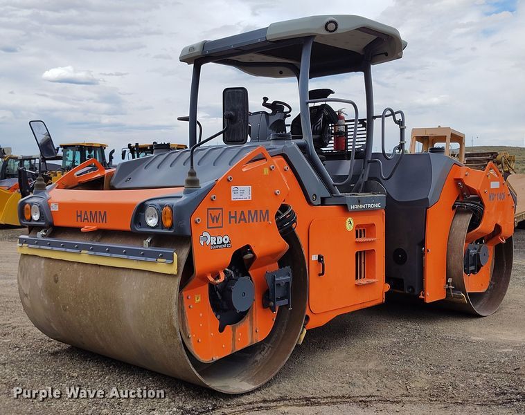 2019 Hamm HD+ 140i VV double drum vibratory roller - DP5014
