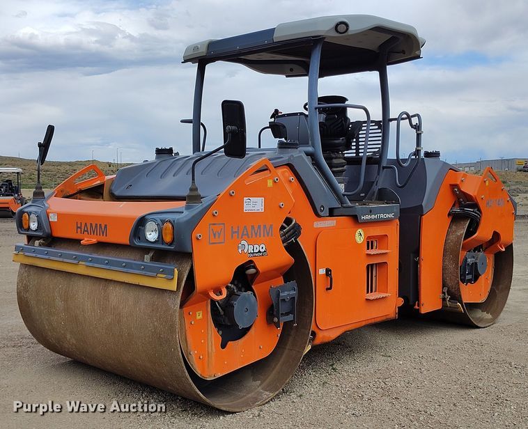 2019 Hamm HD+ 140i VV double drum vibratory roller - DP5015
