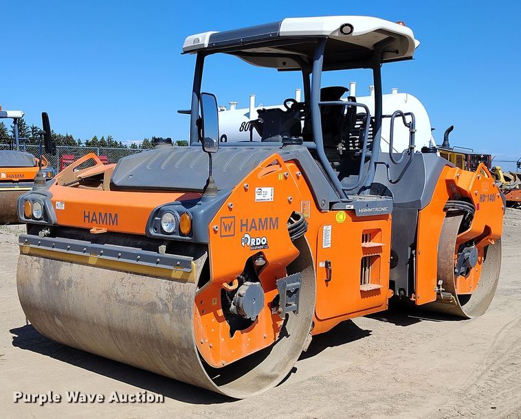 2020 Hamm HD+ 140i VV double drum vibratory roller - DP5016