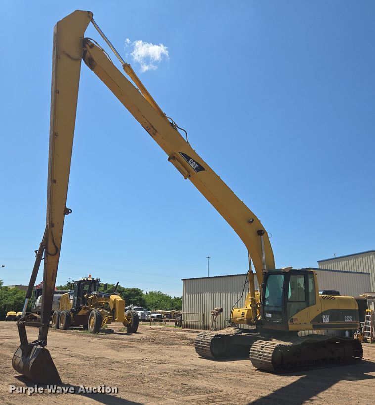 2004 Caterpillar 322C L long reach excavator - DT4932
