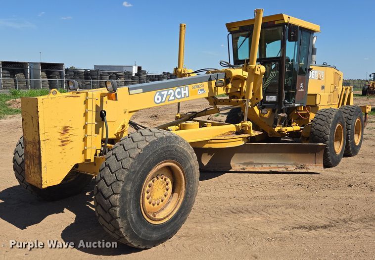 2004 John Deere 672CH motor grader - DT4934