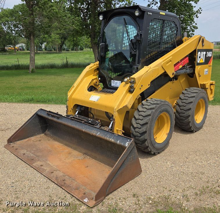 2018 Caterpillar 246D skid steer loader - DT7200