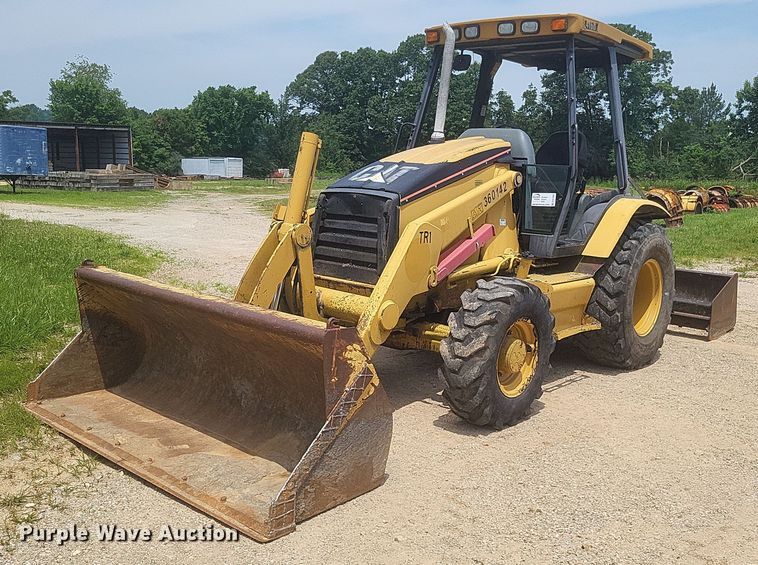 2006 Caterpillar  416D landscape tractor - DW7063