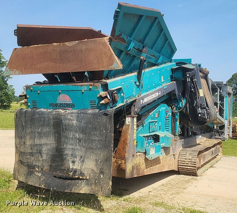 2017 Powerscreen Warrior 1800 screening plant - DW7073