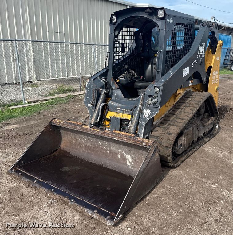 2020 John Deere 317G tracked skid steer loader - EC3678