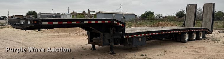 2014 Kaufman drop deck equipment trailer - ED5679