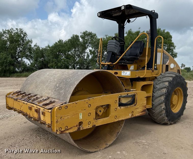 2007 Caterpillar CS-533E single drum vibratory roller - ED5717