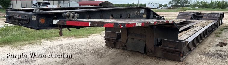 1999 Trail King TK110HDG lowboy equipment trailer - ED5738