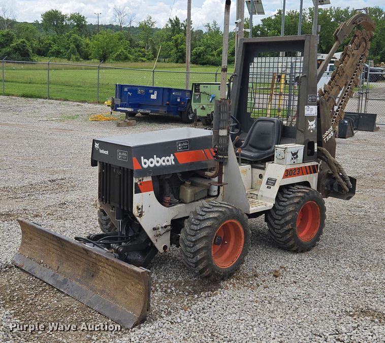 1989 Bobcat 3023 trencher - EF1534