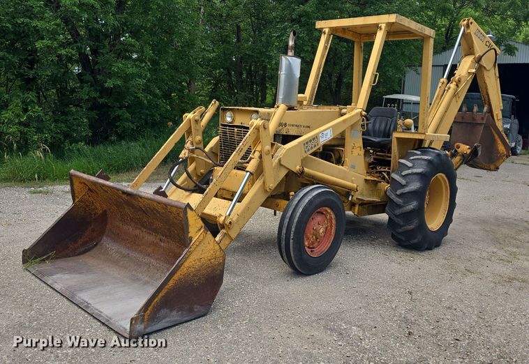 1974 Case 480B Construction King backhoe - EF3564