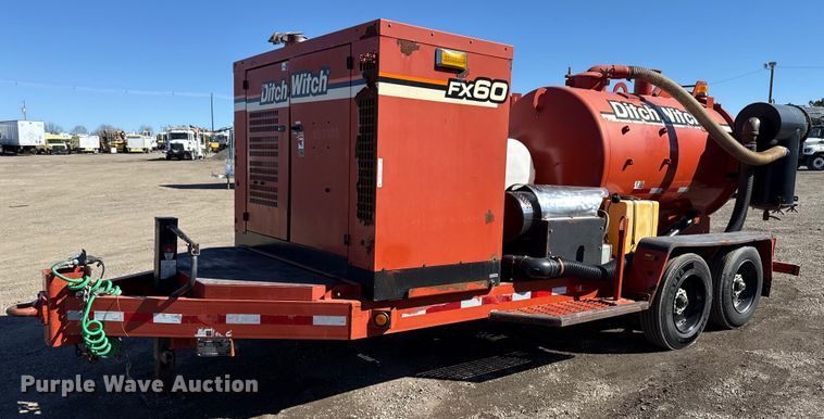 2010 Ditch Witch FX60 vacuum excavator - EG2589