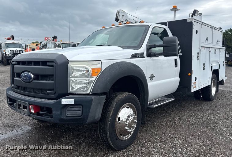 2015 Ford F550 Super Duty utility / service truck - EG5909