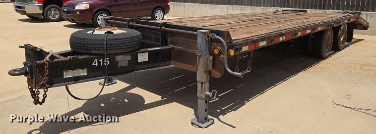 2005 Trailer Supply Center  KK8-25PR equipment trailer - EN8112