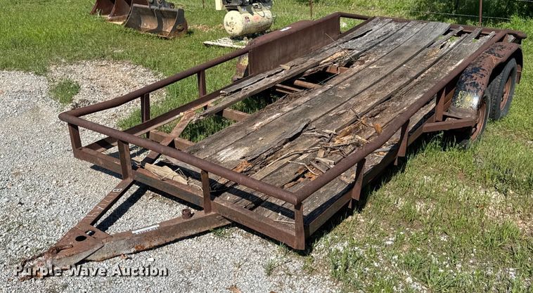 Shop built utility trailer - DO0886