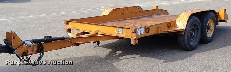 1993 Butler tilt deck utility trailer - DP5002