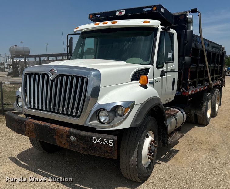 2008 International 7500 SBA dump truck - DU7863